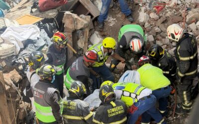 Colapsa vivienda en la alcaldía Cuauhtémoc; muere un hombre de 30 años