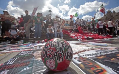 »¡México es campeón es desaparición!», claman familias en Guadalajara ante juego mundialista