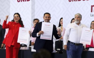 Andrea Chávez, Cruz Pérez y Luis Arrieta se apuntan para buscar candidatura de Morena en Chihuahua
