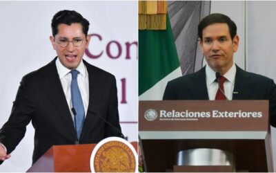 México y EU difieren sobre llamada entre Marco Rubio y Roberto Velasco