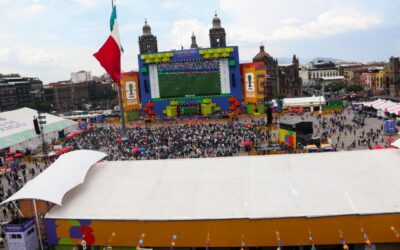Autoridades decomisan alcohol a personas que buscan ingresarlo al Fan Fest del Zócalo CDMX
