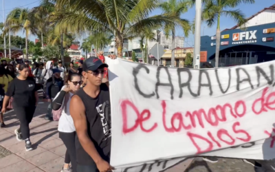 Una nueva caravana migrante sale de Chiapas rumbo a la Ciudad de México y Monterrey