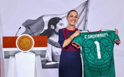 Sheinbaum confirma que FIFA Fan Fest estará abierto, pero evita decir si ahí verá el Mundial
