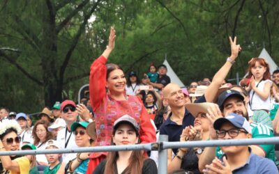 Brugada encabeza Gran Desfile Mundialista en Avenida Paseo de la Reforma