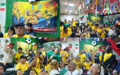 “Gracias a México por abrimos las puertas; si ganan, igual celebramos”, dice comunidad ecuatoriana en CDMX