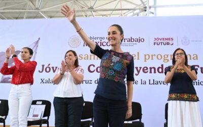 Sheinbaum pide a beneficiarios de Jóvenes Construyendo el Futuro sentirse orgullosos de ser mexicanos