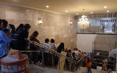 A 10 días del Mundial, el Metro Hidalgo luce candelabros… pero sigue en obra