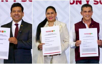 Ana Rivera, Alfonso Sánchez, Carlos Pérez y otros buscan candidatura de Morena en Tlaxcala