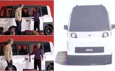 Sheinbaum presenta Olinia, vehículo eléctrico diseñado en México