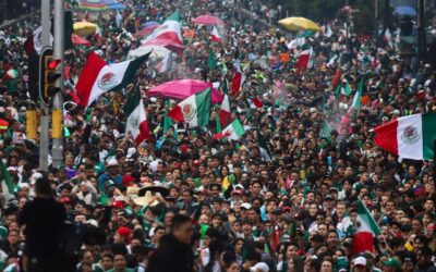 Medio millón de personas participan en eventos por inauguración del Mundial en CDMX