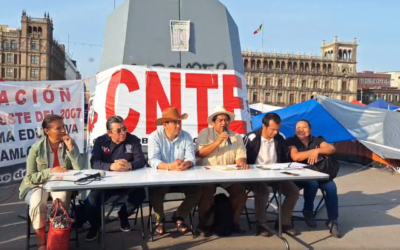CNTE decide mantener huelga nacional tras consultar a maestros