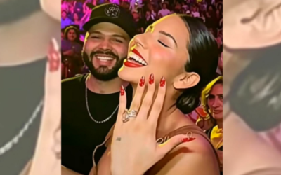 ¿Regalo de aniversario? El anillo que Ángela Aguilar presumió junto a Christian Nodal causa revuelo