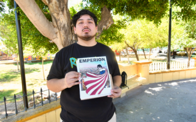 Joven de Torreón crea cómic inspirado en su Comarca Lagunera