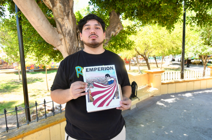 Joven de Torreón crea cómic inspirado en su Comarca Lagunera