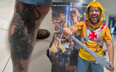 Lagunero lleva en su piel y en su corazón a He-Man y los Amos del Universo