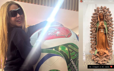 Shakira ya está en la CDMX para inaugurar el Mundial de futbol