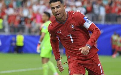 Cristiano Ronaldo, primer jugador en anotar en seis mundiales