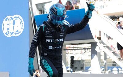 F1: George Russell, Mercedes, logra pole position del GP de Cataluña
