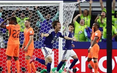 Japón frena a Holanda y rescata un agónico empate en Dallas