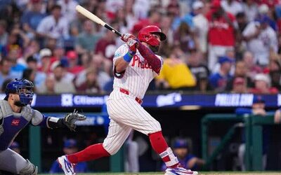 Kyle Schwarber hace historia con dos jonrones de más de 455 pies