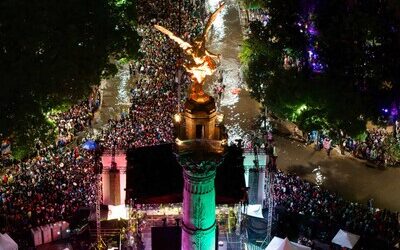Más de 800,000 personas celebran en las calles de México
