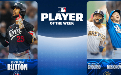 MLB: Chourio, El Miz y Buxton son los Jugadores de la Semana