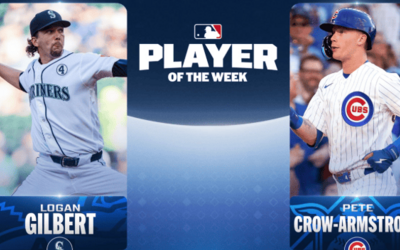 MLB: Crow-Armstrong y Gilbert jugadores de la semana