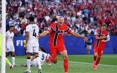 Mundial 2026: Noruega vence a Irak con doblete de Haaland