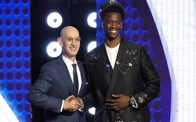 NBA: AJ Dybantsa es escogido por Wizards número uno del Draft