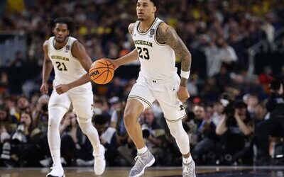 Yaxel Lendeborg: seleccionado por los Warriors en el draft de la NBA