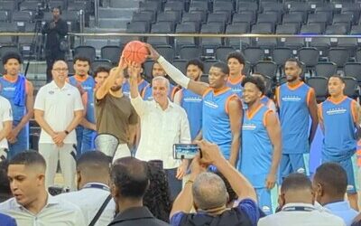 Presidente Abinader inaugura la Arena Banreservas