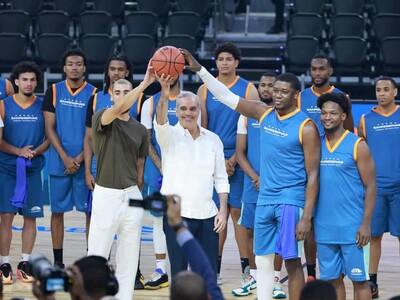 Presidente Abinader inaugura la Arena Banreservas