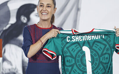 Sheinbaum garantiza una inauguración del Mundial «en paz»