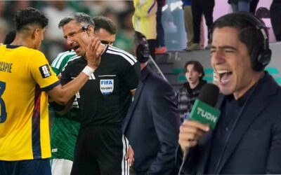 Andrés Vaca genera polémica por narración tras expulsión de Piero Hincapié en México vs Ecuador