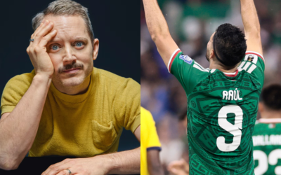 Elijah Wood celebra el triunfo de México y desata una ola de memes de Frodo