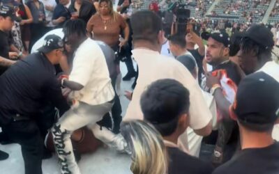 Emiliano Aguilar se pelea a golpes en el BelicoFest; esto fue lo que ocurrió