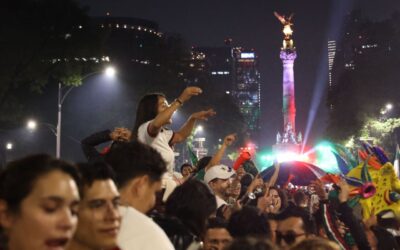 Con aforo limitado en el Ángel de la Independencia, CDMX refuerza operativo para el México-Inglaterra