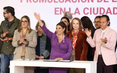 “Emancipación para millones de mujeres”: Brugada promulga Ley del Sistema de Cuidados