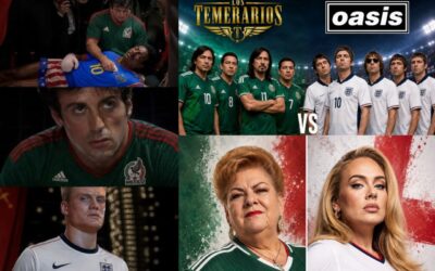 México se enfrenta a Inglaterra en los memes
