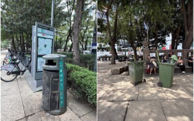La fiesta mundialista destapó una carencia urbana: la escasez de botes de basura en espacios públicos