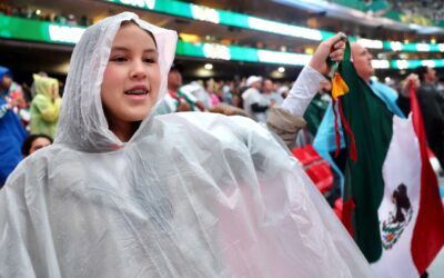 México vs. Inglaterra: el pronóstico de lluvia que podría retrasar el partido