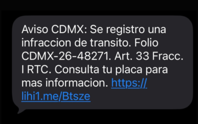 Cuidado con las multas falsas de tránsito por SMS: así opera el nuevo fraude