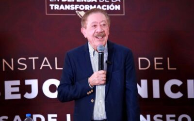 Héctor Díaz-Polanco deja la dirigencia de Morena en la CDMX