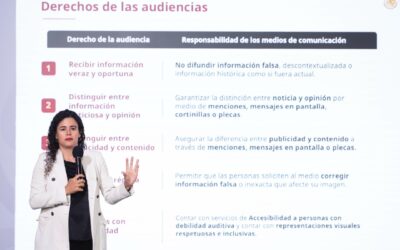 El gobierno federal prevé sanciones para medios de comunicación en lineamientos de derechos de audiencias