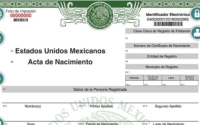 Esta es el acta de nacimiento que tendrás que presentar en las reinscripciones en escuelas de la SEP