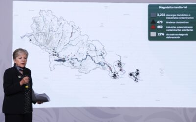 Gobierno detecta más de 3,000 descargas industriales y casi 500 tiraderos clandestinos en tres ríos