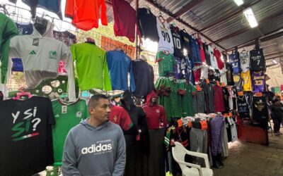 La eliminación de México enfría venta de jerseys y souvenirs en el Centro de CDMX