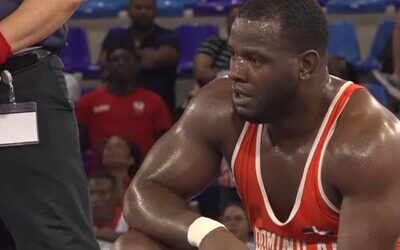 A falta de 1.3 segundos. Elison Adames gana bronce