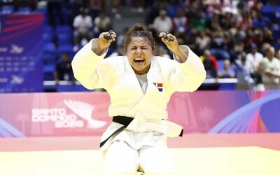 La judoca nacida en Suiza otorgó una medalla oro a Dominicana