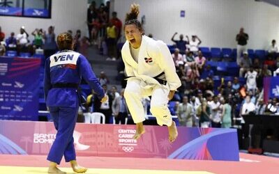 Esmeralda Mariano otorga oro a Dominicana en los -70 kilos del judo